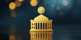 Institutional interest in crypto ETFs, presented as a news-style visual